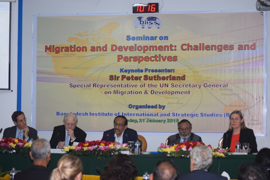 Seminar on Migration and Development : Challenges and Perspectives on 21 January 2016