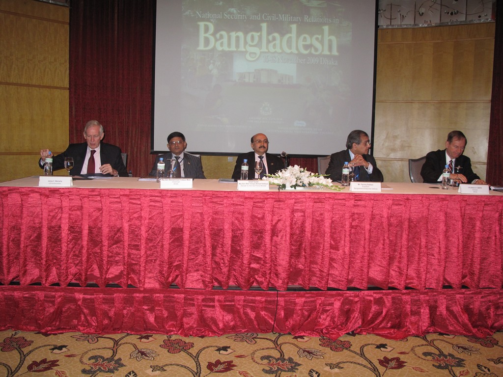 Workshop on National Security and Civil-Military Relations in Bangladesh on 16-19 November 2009
