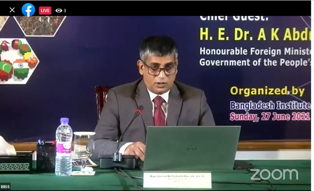 Webinar on Revisiting Contemporary Peace and Security Challenges in the South Asian Region on 27 June 2021