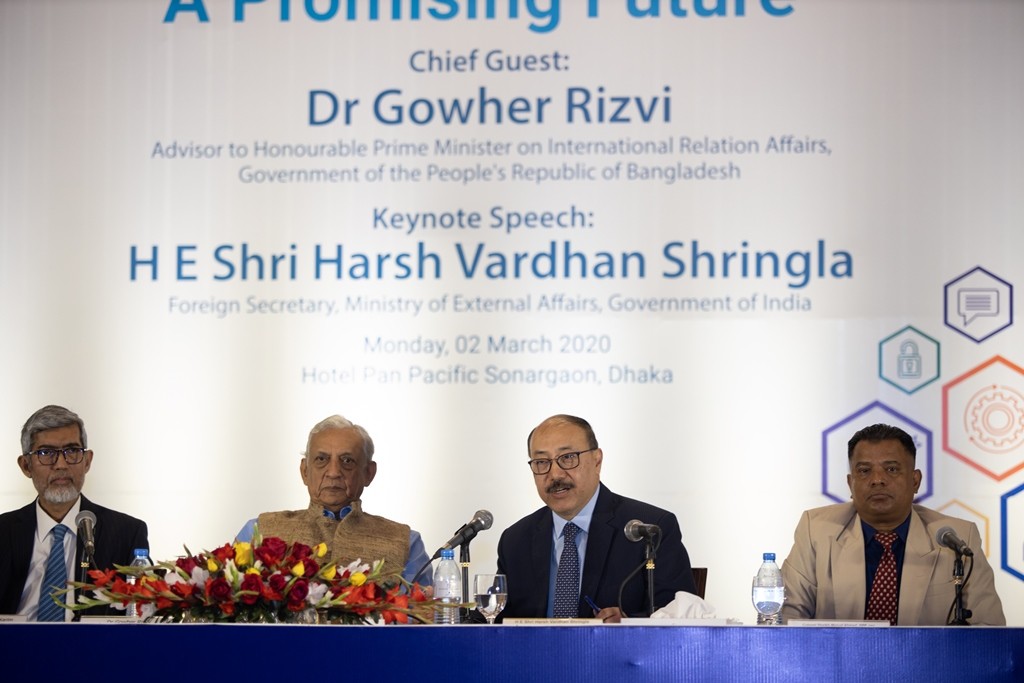 Seminar on “Bangladesh and India: A Promising Future” 02 March 2020 at Hotel Pan Pacific Sonargaon, Dhaka