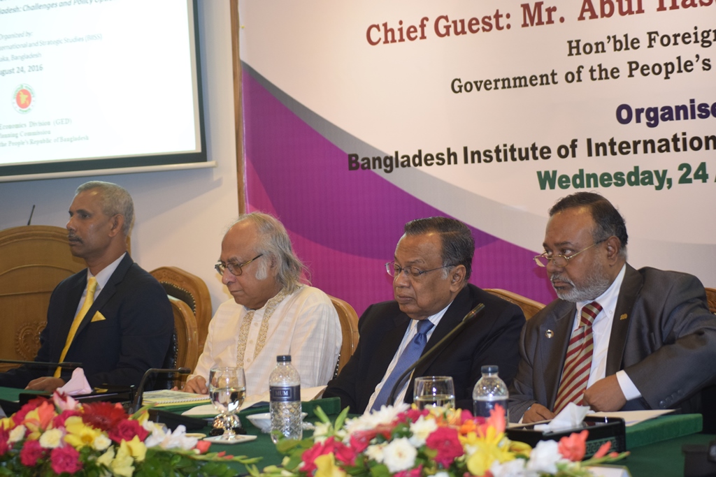 Seminar on Implementing SDGs in Bangladesh: Challenges and Policy Options on 24 August 2016