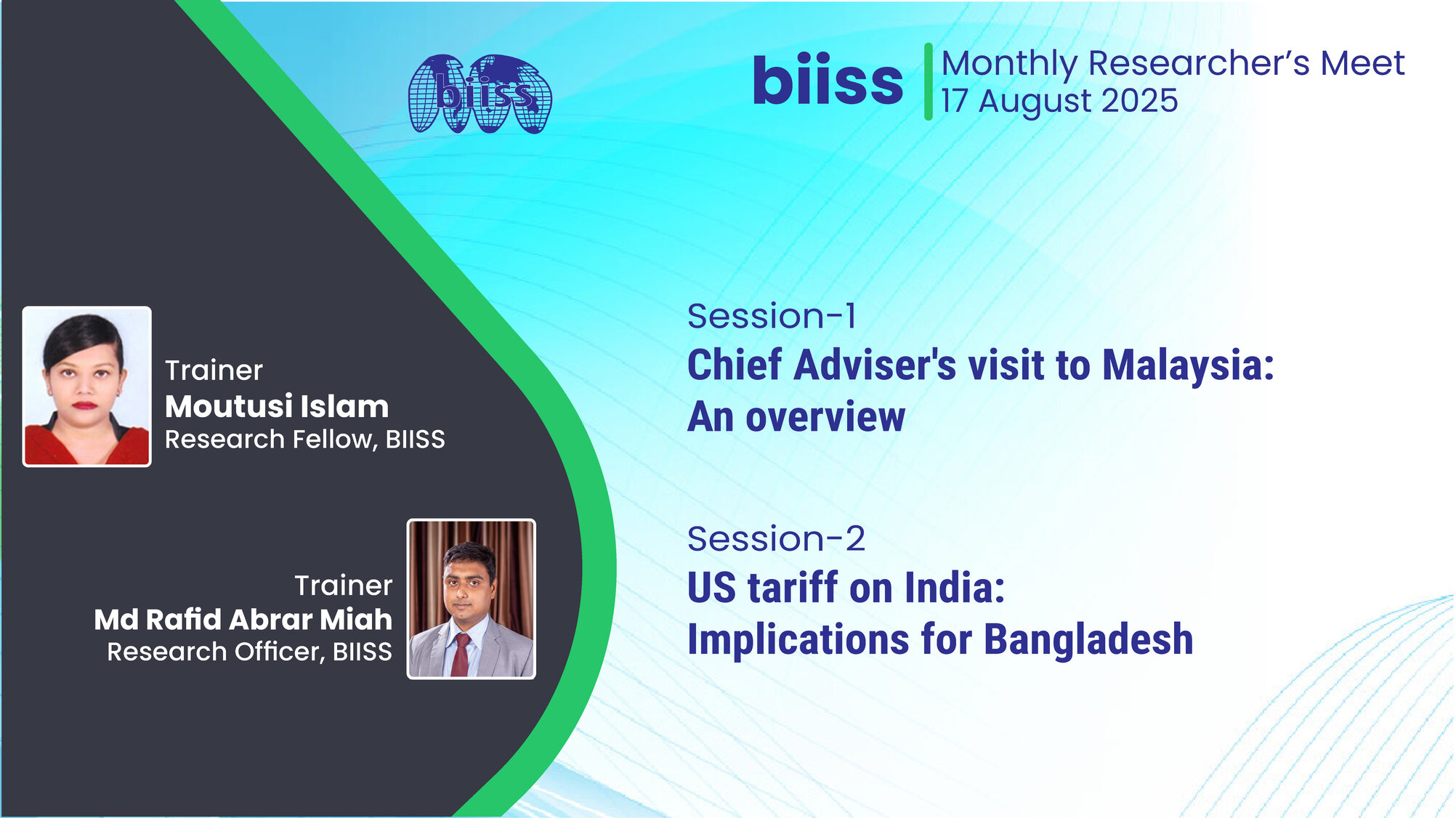 MRM 17 August 2025- Moutusi Islam & Md. Rafid Abrar Miah