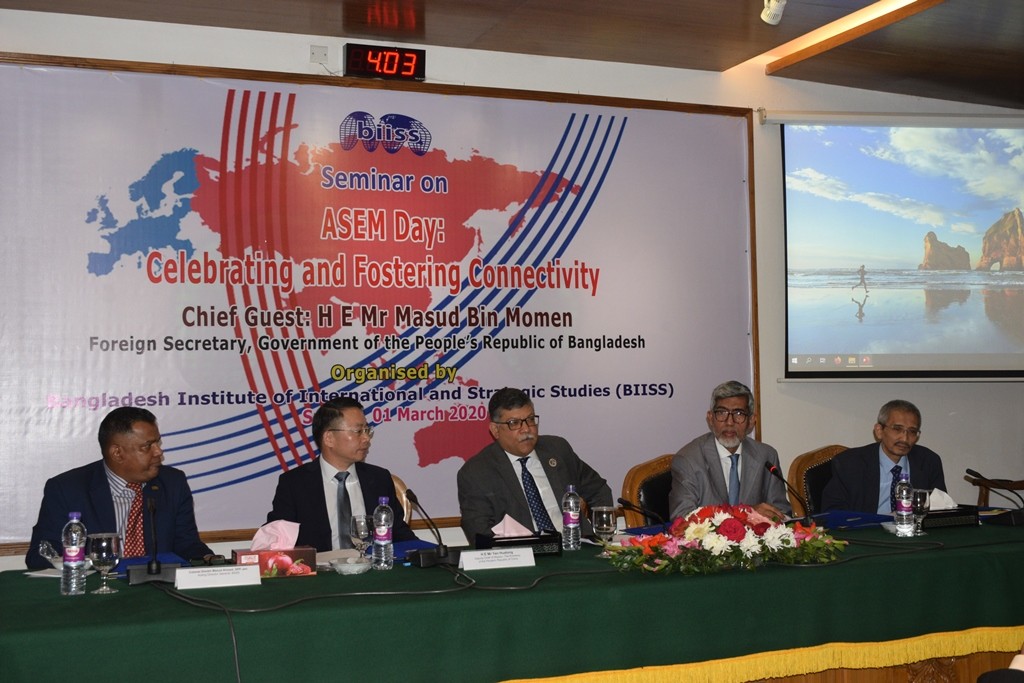 Seminar on “ASEM Day: Celebrating and Fostering Connectivity” on 01 March 2020