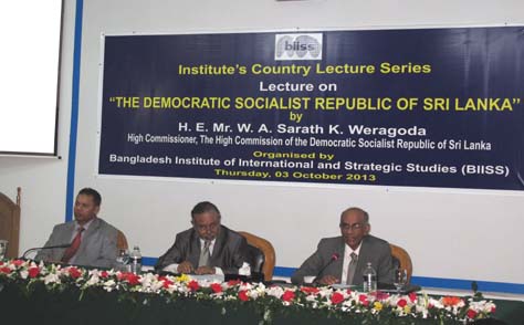 Country Lecture on " The Democratic Socialist Republic of Sri Lanka" on 03 October 2013