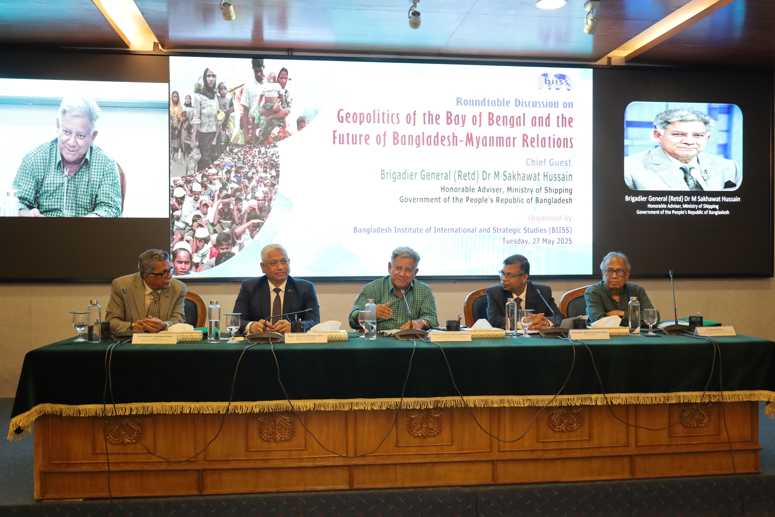 Roundtable Discussion on "Geopolitics of the Bay of Bengal and The Future of Bangladesh-Myanmar Relations"