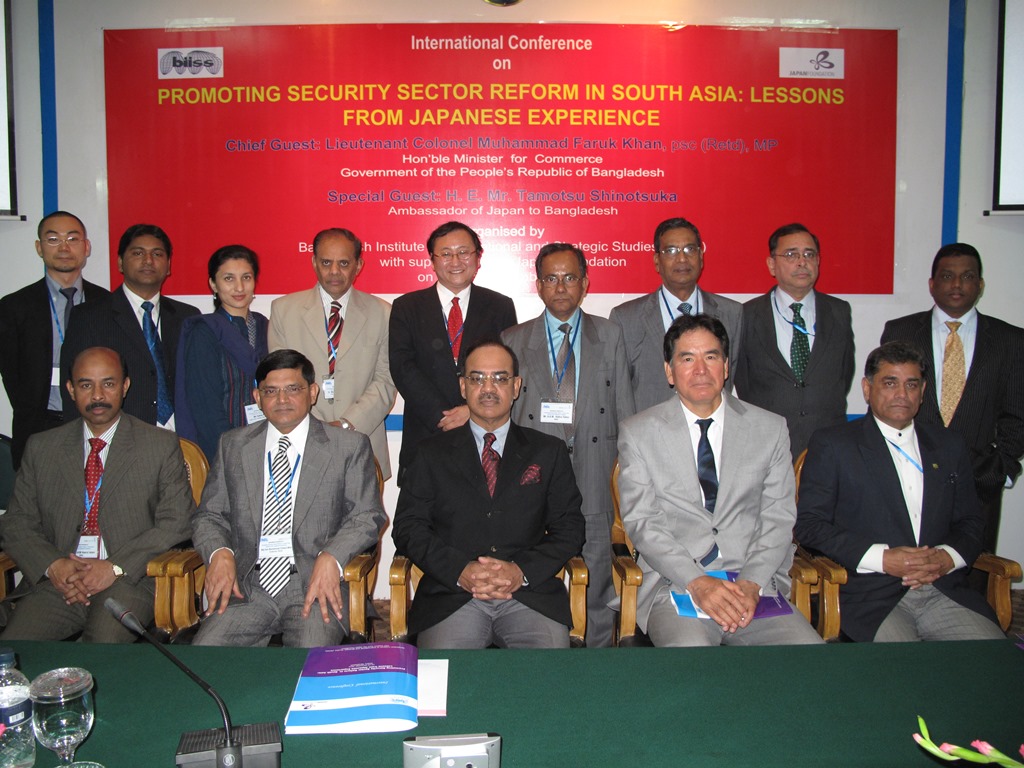 International Conference on Promoting Security Sector Reform in South Asia: Lessons from Japanese Experience on 14-15 Dec 2010
