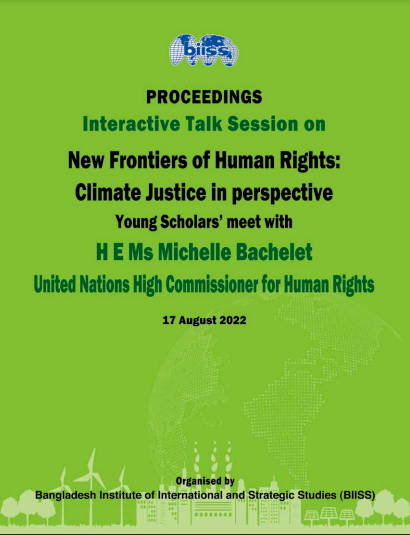 New Frontiers of Human Rights: Climate Justice in perspective