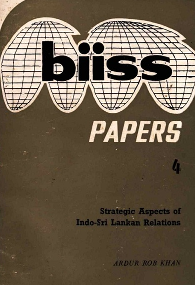 Strategic Aspects of Indo-Sri Lankan Relations