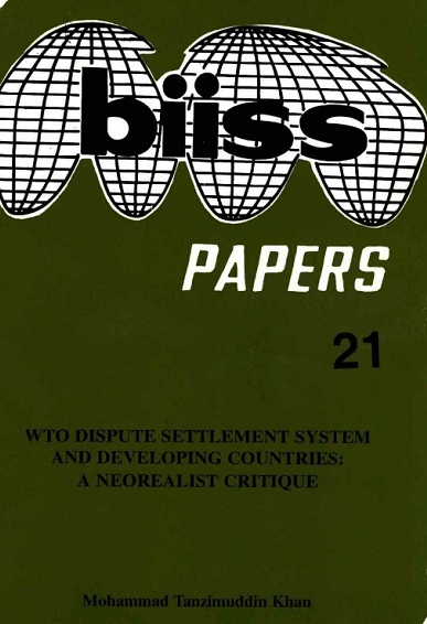 WTO Dispute Settlement System and Developing Countries : A Neorealist Critique