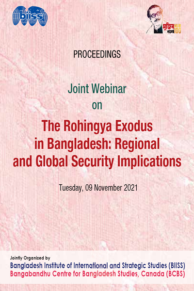 Webinar on The Rohingya Exodus In Bangladesh-Regional and Global Security Implications